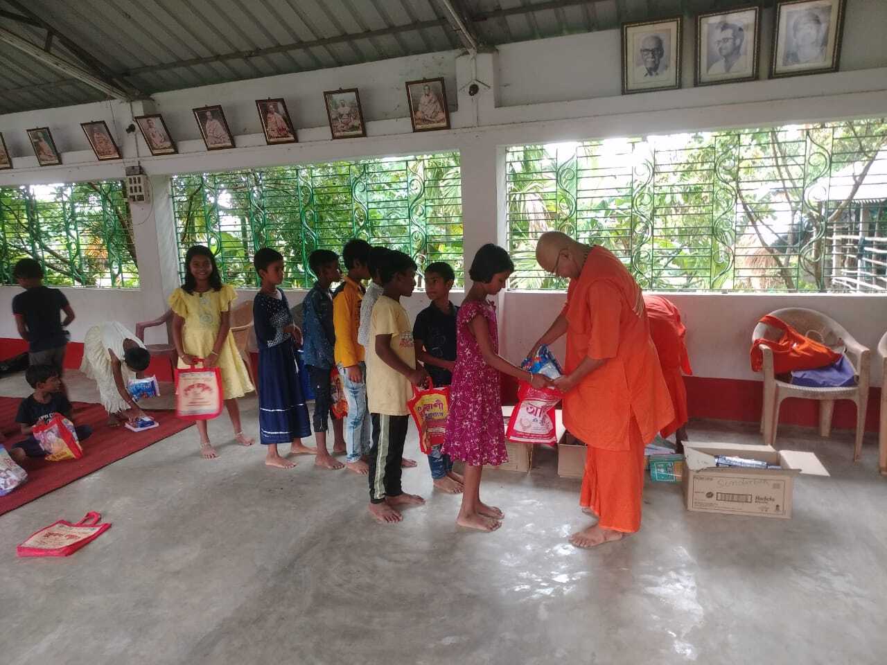 Sundarban gadadhar Pathshala: Nutritive items distribution 22-06-2025